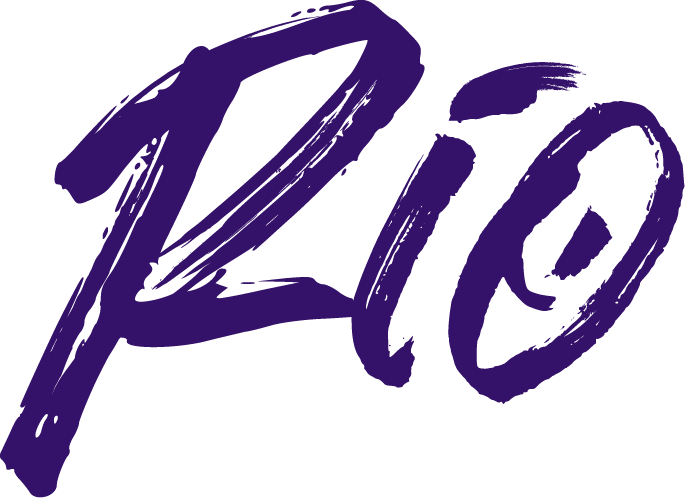 RÍO Logo Purple